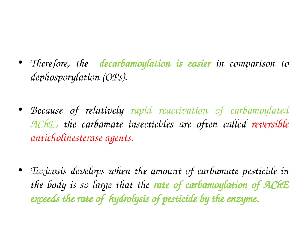 Carbamate Insecticides Dr. Kumari Anjana Assistant - slide 8 of 13