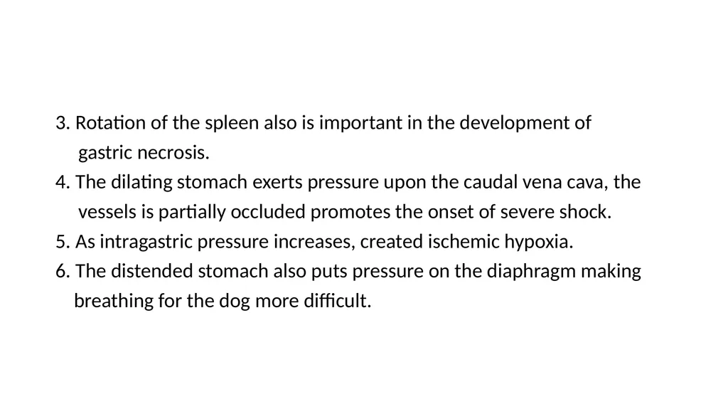 GASTRIC DILATATION IN CANINES Dr Mithilesh Kumar - slide 7 of 27
