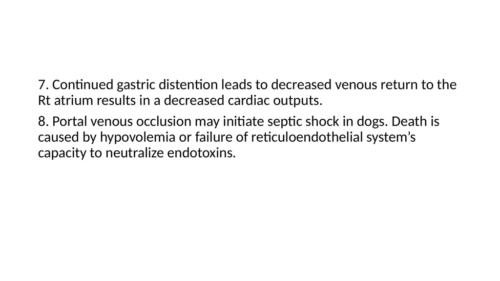 GASTRIC DILATATION IN CANINES Dr Mithilesh Kumar - slide 8 of 27