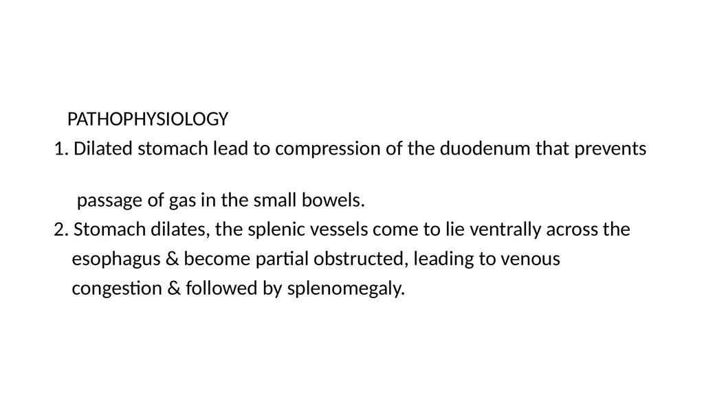 GASTRIC DILATATION IN CANINES Dr Mithilesh Kumar - slide 6 of 27