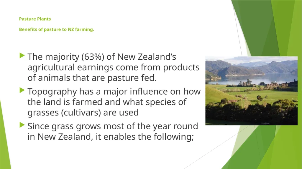The Role of Plant Biology in Agribusiness. Level 2 - slide 19 of 83