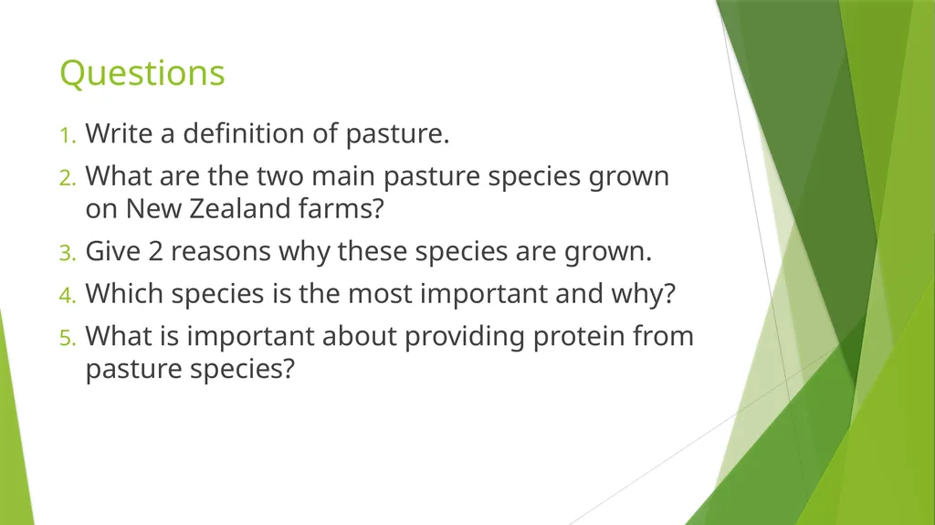 The Role of Plant Biology in Agribusiness. Level 2 - slide 36 of 83