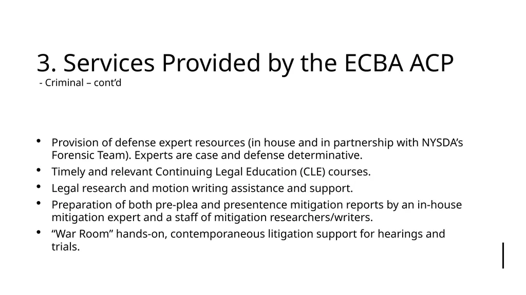 Presentation by the Erie County Bar Association’s - slide 15 of 59
