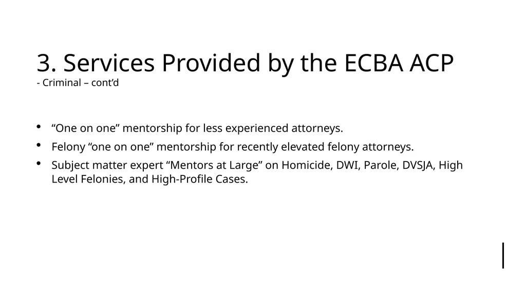 Presentation by the Erie County Bar Association’s - slide 17 of 59