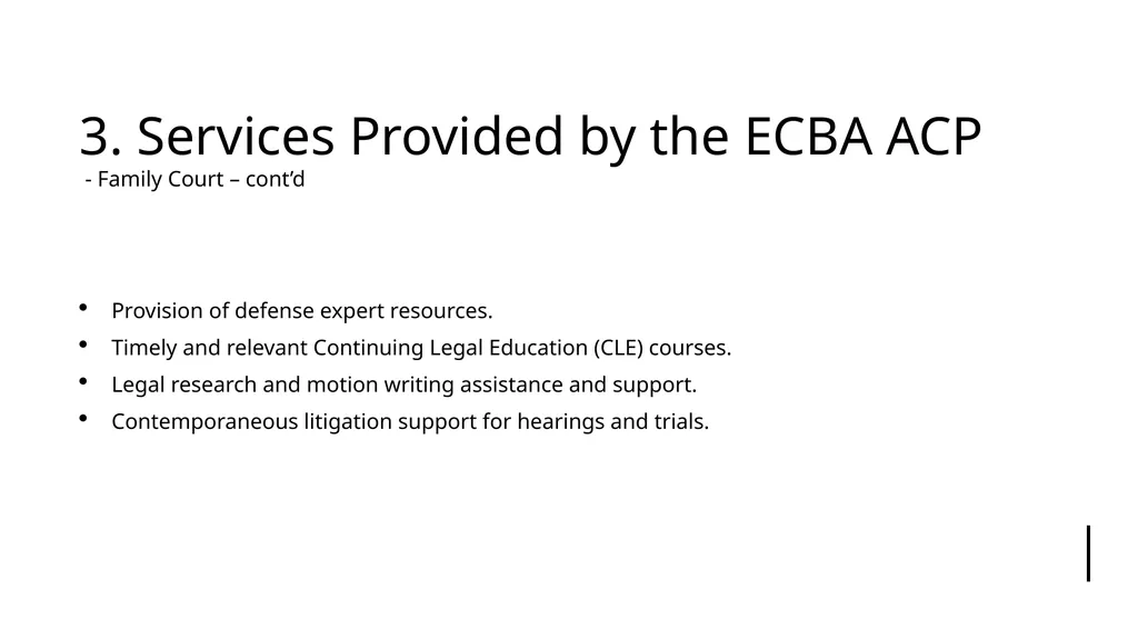 Presentation by the Erie County Bar Association’s - slide 19 of 59