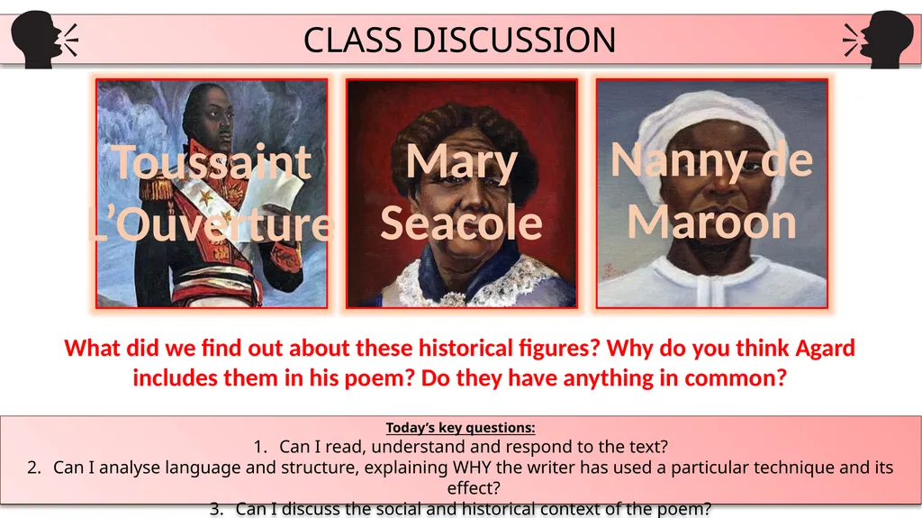 AQA ‘POWER AND CONFLICT’ POETRY ‘CHECKING OUT ME - slide 7 of 18