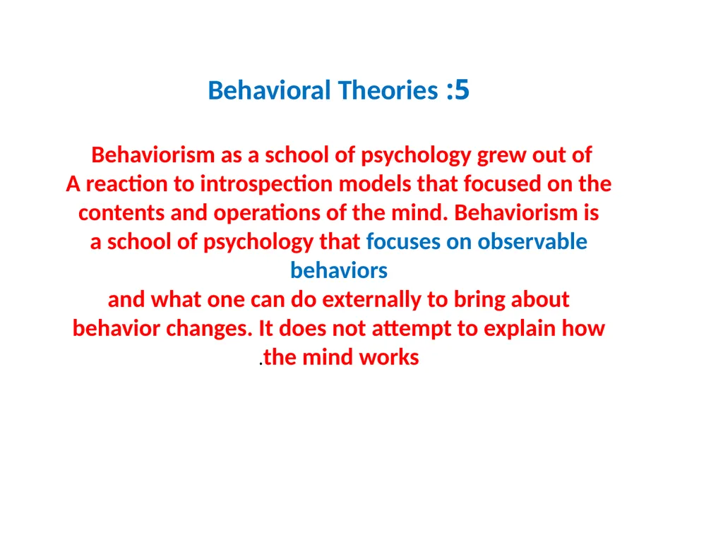 Theories of personality development. 1: - slide 17 of 22
