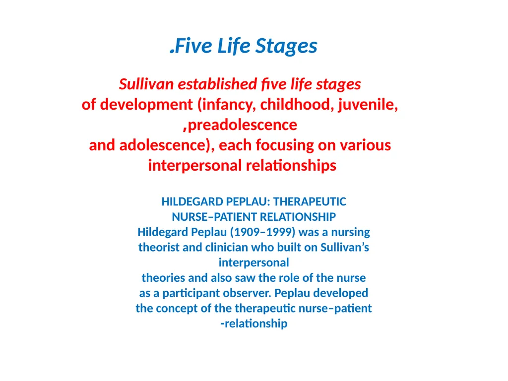 Theories of personality development. 1: - slide 11 of 22