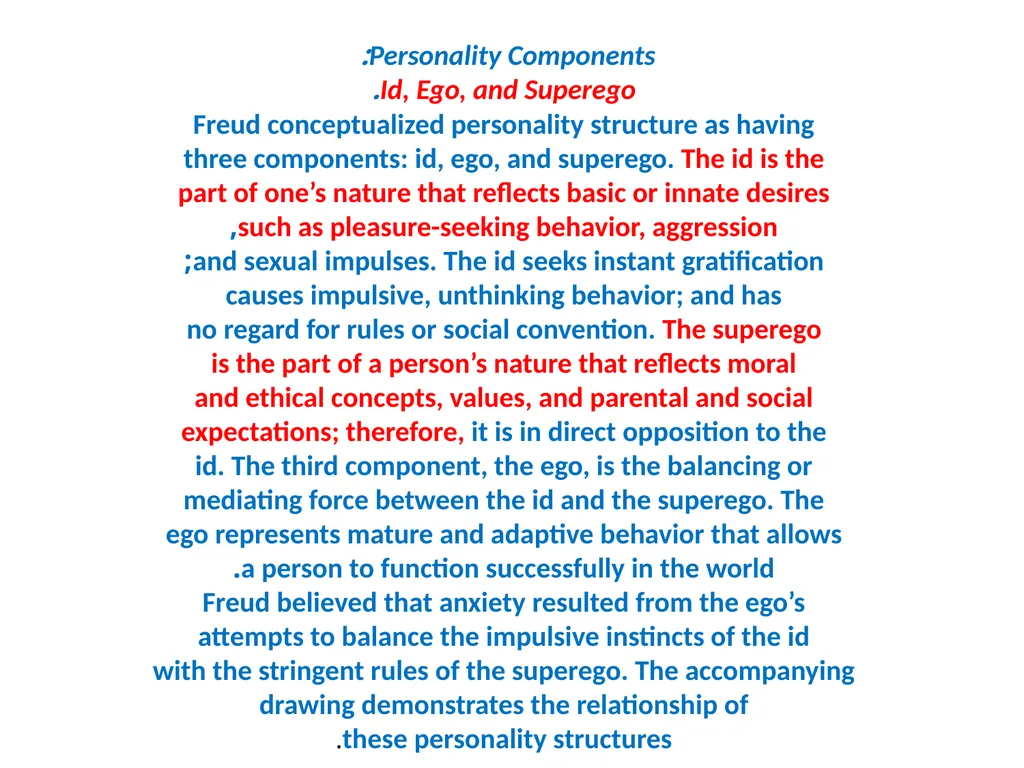 Theories of personality development. 1: - slide 4 of 22