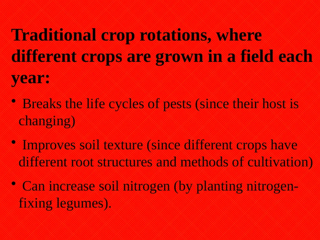 Aims: Learn about hedgerows and monocultures from - slide 7 of 14
