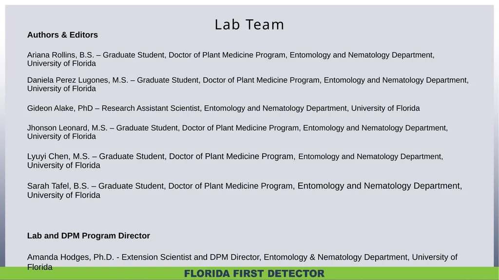 Biological Controls Biological control – - slide 19 of 21