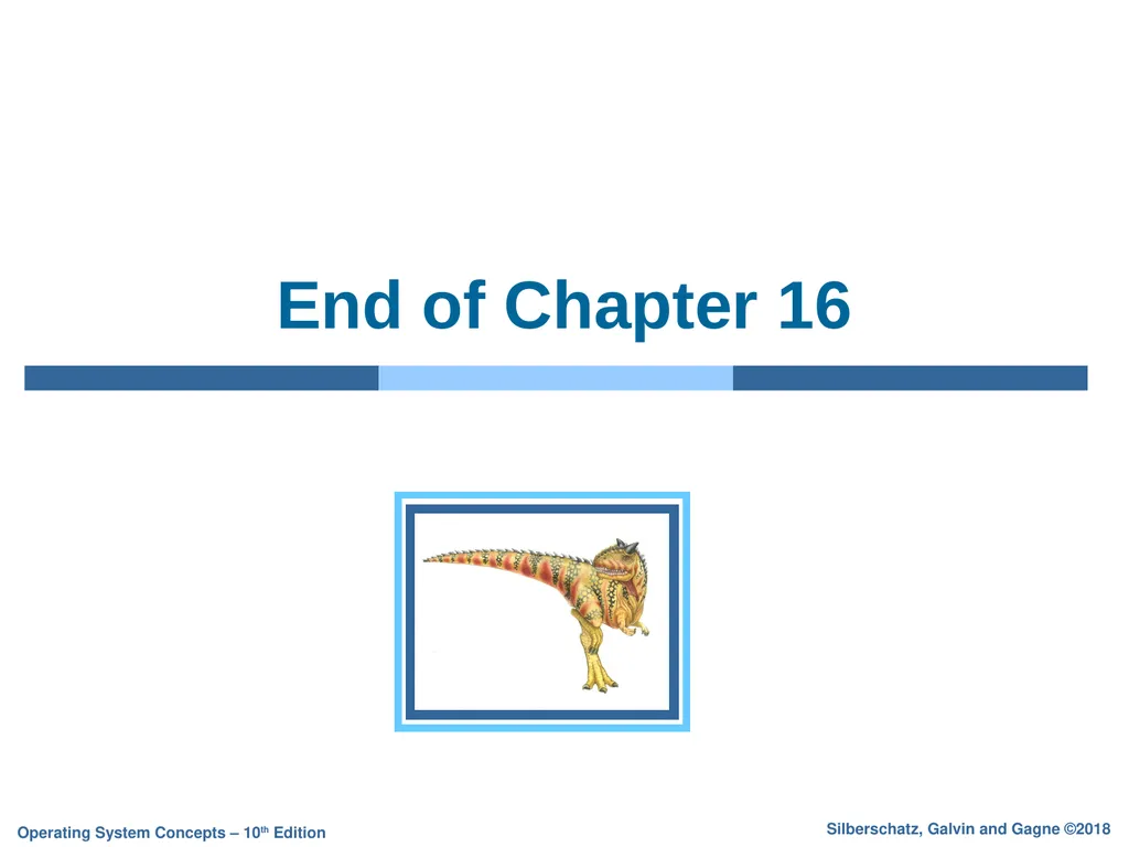 Chapter 16: Security Chapter 16: Security The - slide 58 of 58