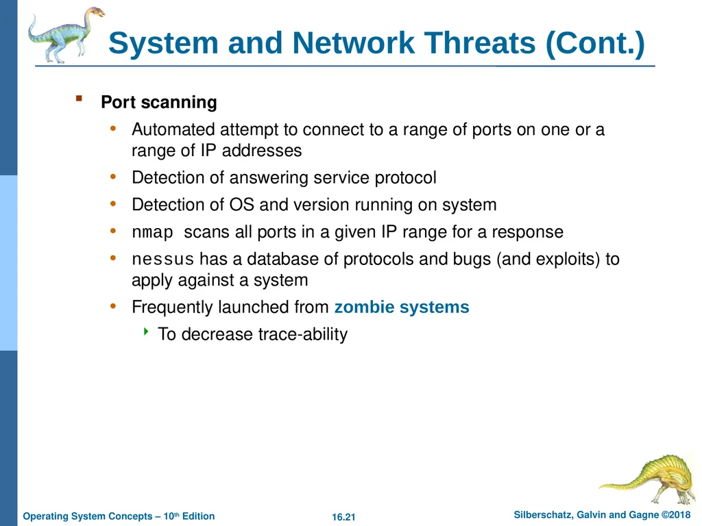 Chapter 16: Security Chapter 16: Security The - slide 21 of 58
