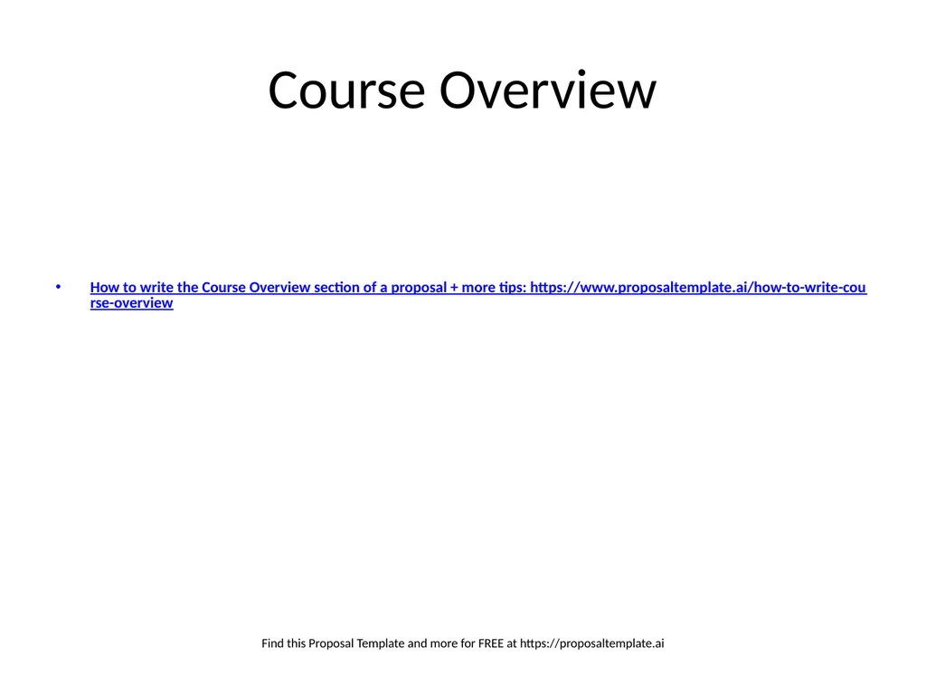 Makeup Training Proposal Template Learn more about - slide 3 of 15