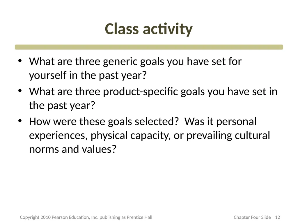 Consumer Motivation and Personality CHAPTER Three - slide 12 of 51