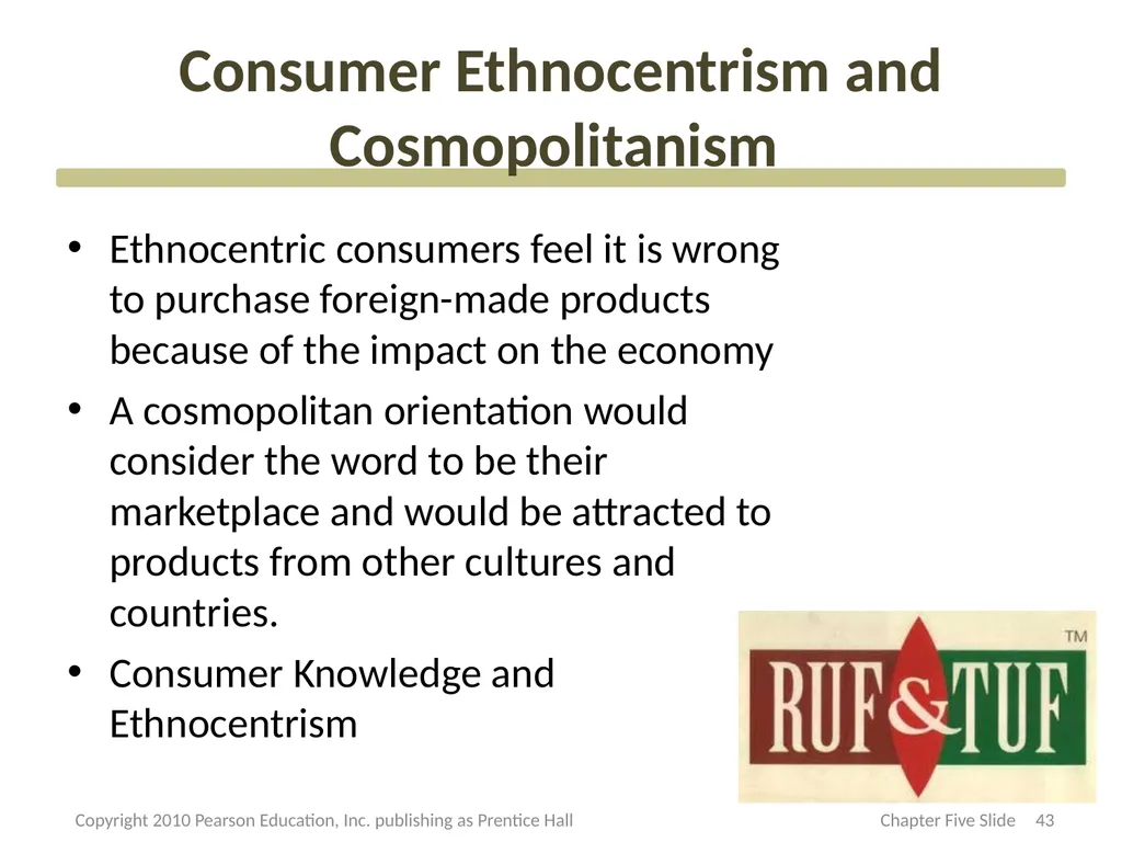 Consumer Motivation and Personality CHAPTER Three - slide 43 of 51