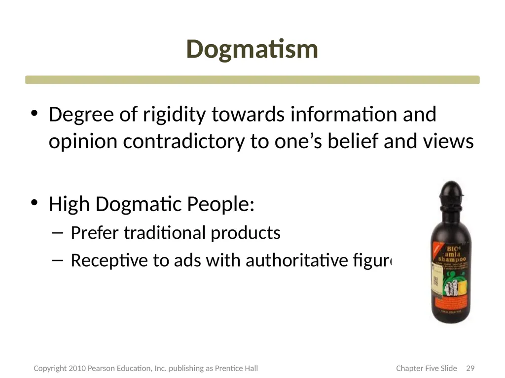 Consumer Motivation and Personality CHAPTER Three - slide 29 of 51