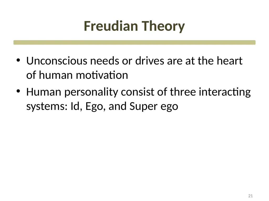 Consumer Motivation and Personality CHAPTER Three - slide 21 of 51