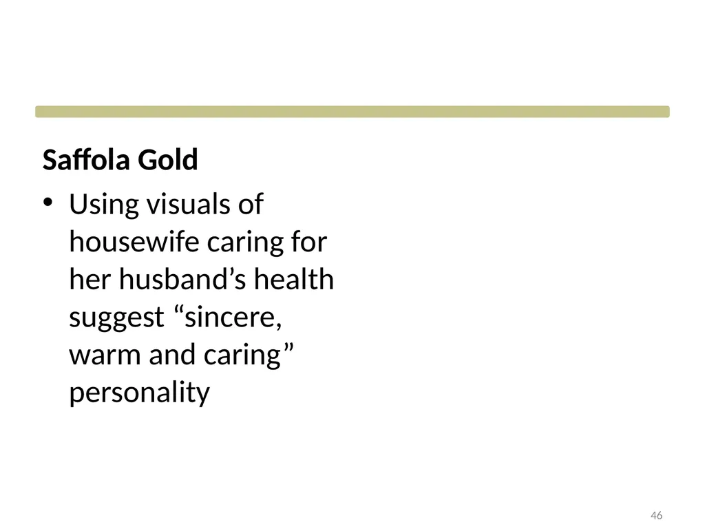 Consumer Motivation and Personality CHAPTER Three - slide 46 of 51