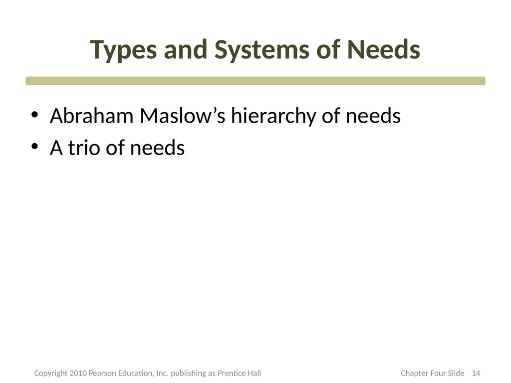 Consumer Motivation and Personality CHAPTER Three - slide 14 of 51