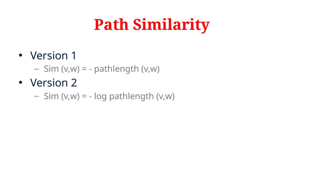 NLP Text Similarity Thesaurus-based Word - slide 6 of 11