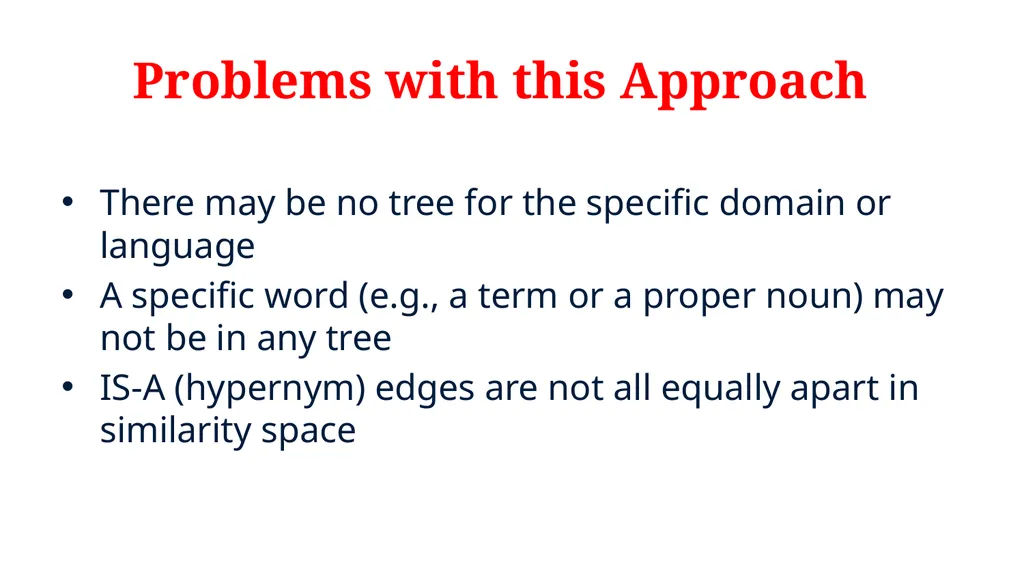 NLP Text Similarity Thesaurus-based Word - slide 7 of 11