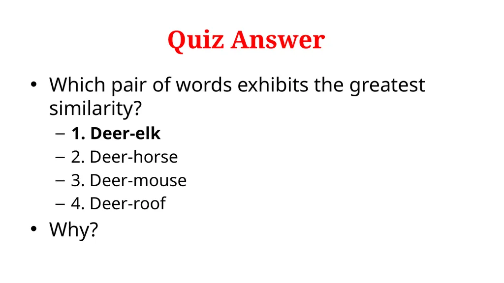 NLP Text Similarity Thesaurus-based Word - slide 4 of 11