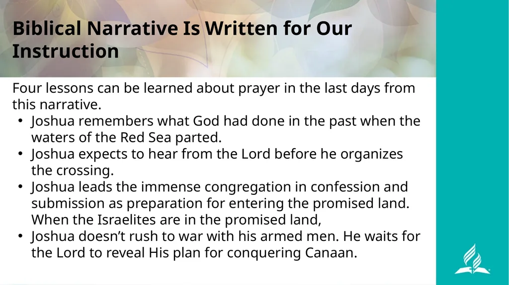 Praying in the Last Days By Cindy Tutsch, DMin Now - slide 3 of 21