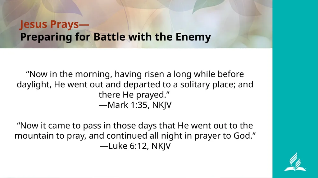 Praying in the Last Days By Cindy Tutsch, DMin Now - slide 11 of 21