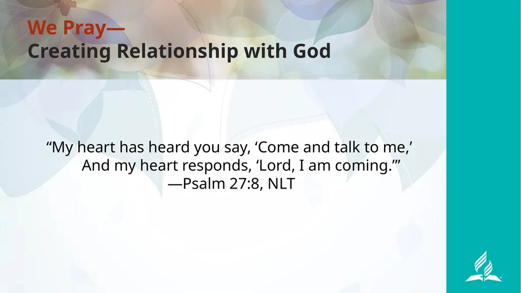 Praying in the Last Days By Cindy Tutsch, DMin Now - slide 10 of 21