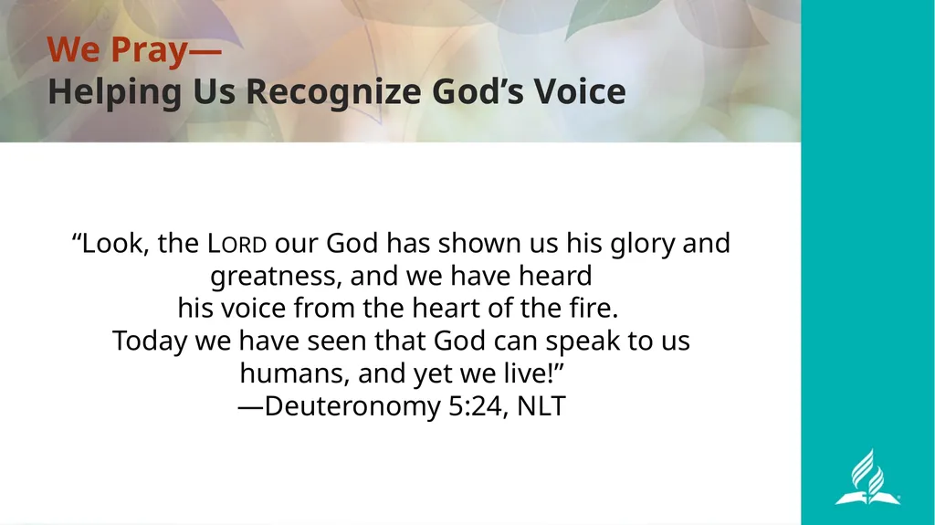 Praying in the Last Days By Cindy Tutsch, DMin Now - slide 21 of 21