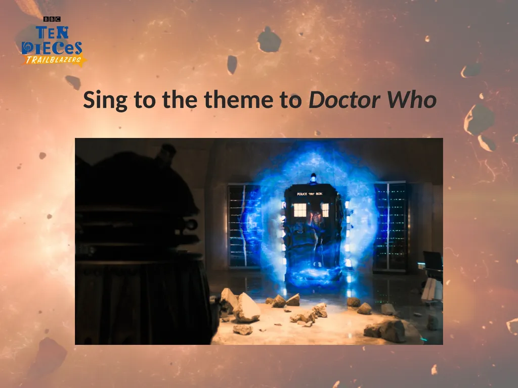Delia Derbyshire Doctor Who Theme (original theme - slide 17 of 26
