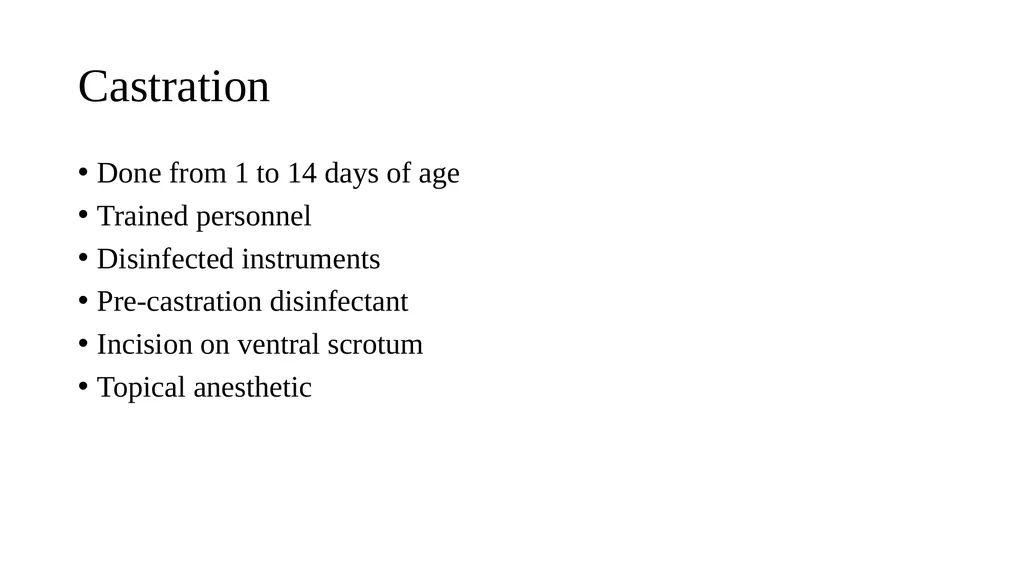 Swine module husbandry and training module Adapted - slide 22 of 29