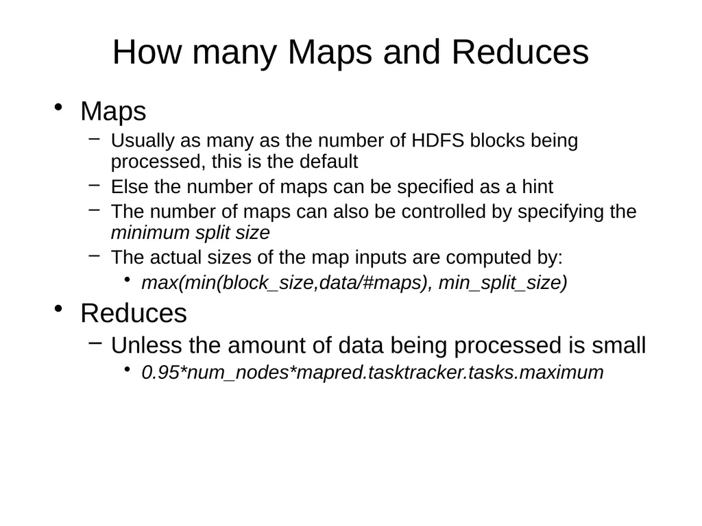 Introduction to Cloud Computing Lecture 4-2 Hadoop - slide 45 of 61
