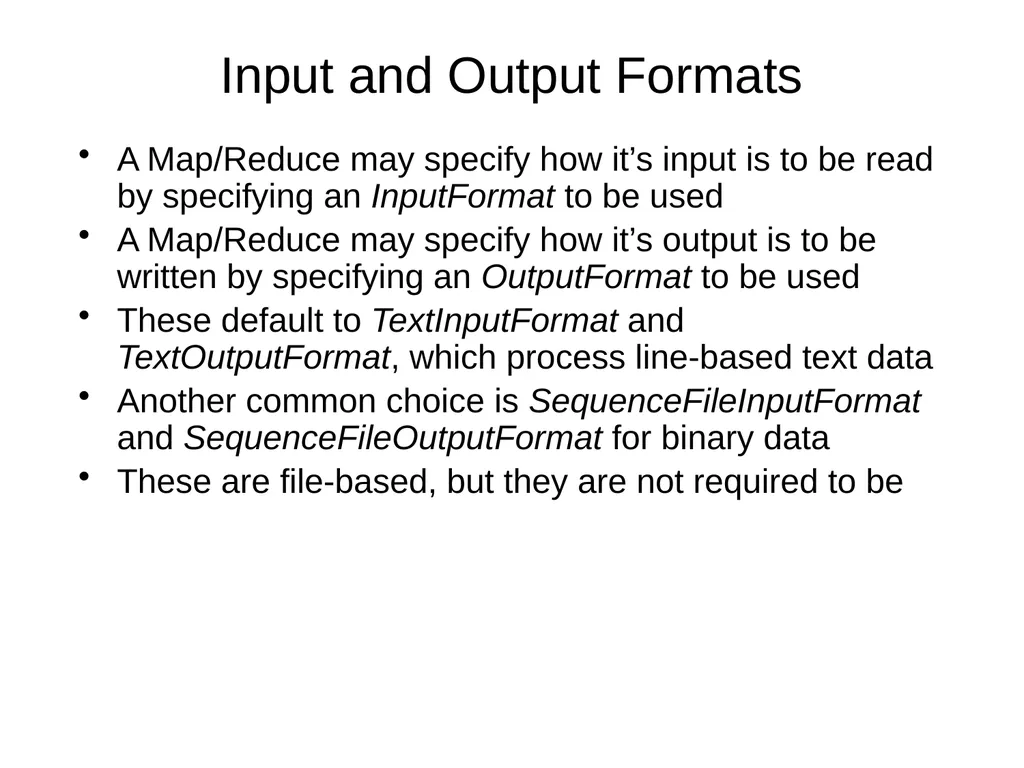 Introduction to Cloud Computing Lecture 4-2 Hadoop - slide 44 of 61