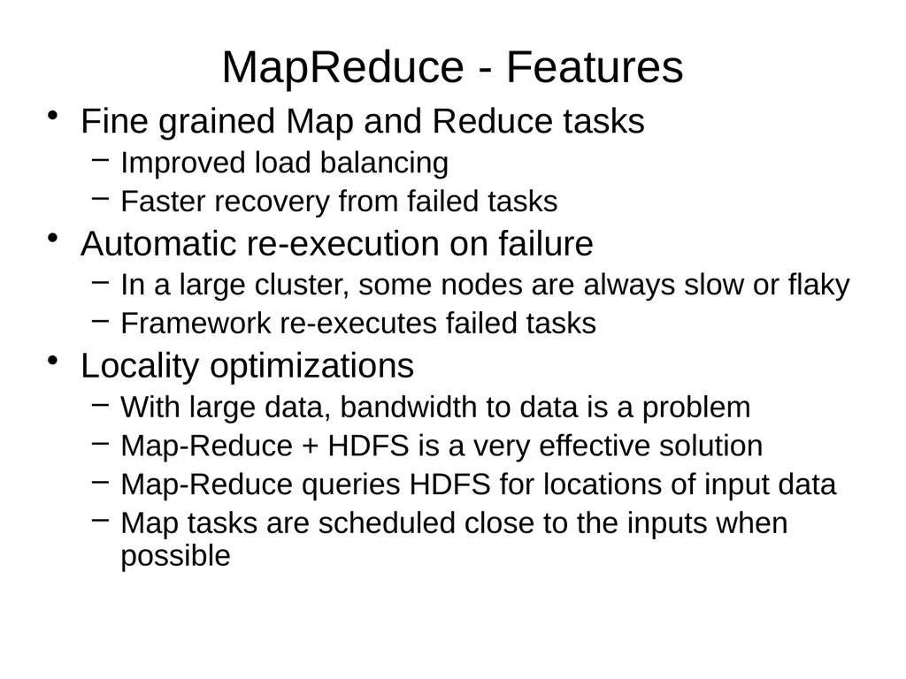 Introduction to Cloud Computing Lecture 4-2 Hadoop - slide 39 of 61