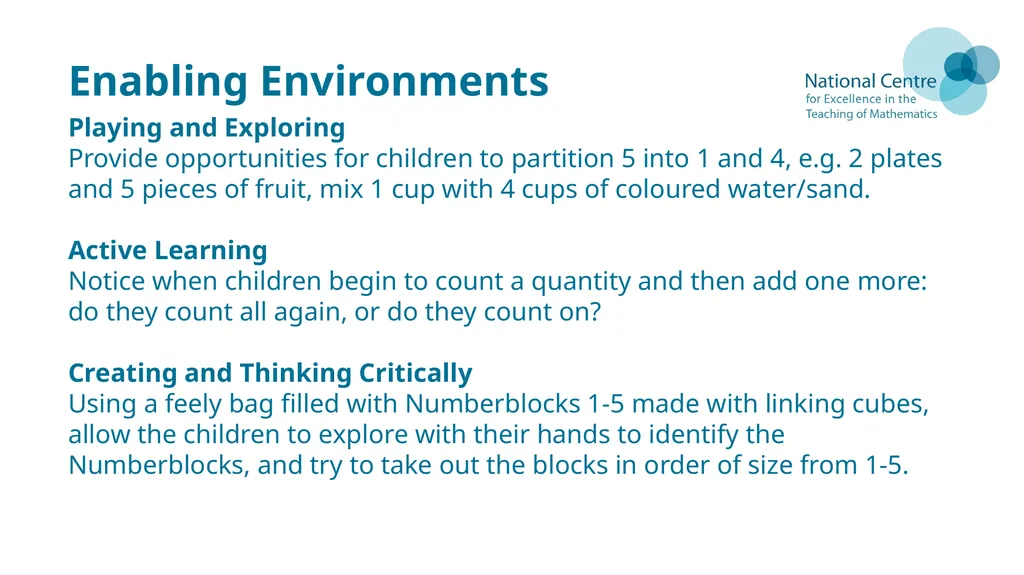 Numberblocks Support Materials Episode 7 Five - slide 13 of 19
