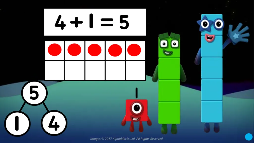 Numberblocks Support Materials Episode 7 Five - slide 15 of 19