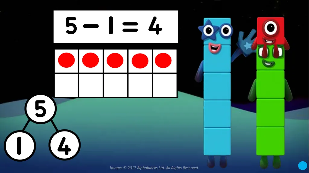 Numberblocks Support Materials Episode 7 Five - slide 16 of 19