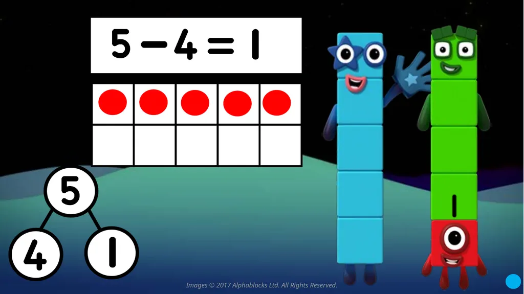 Numberblocks Support Materials Episode 7 Five - slide 18 of 19