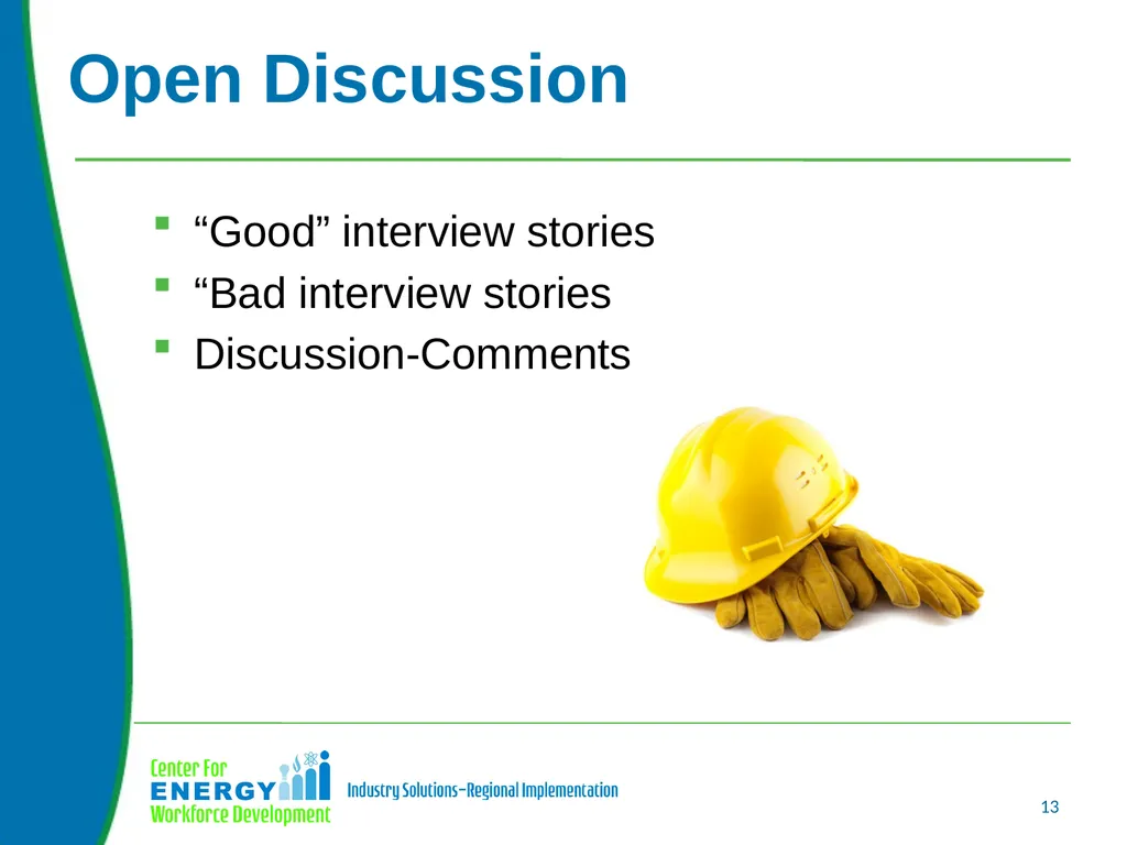 Interviewing Skills Upon completion of this unit - slide 13 of 13
