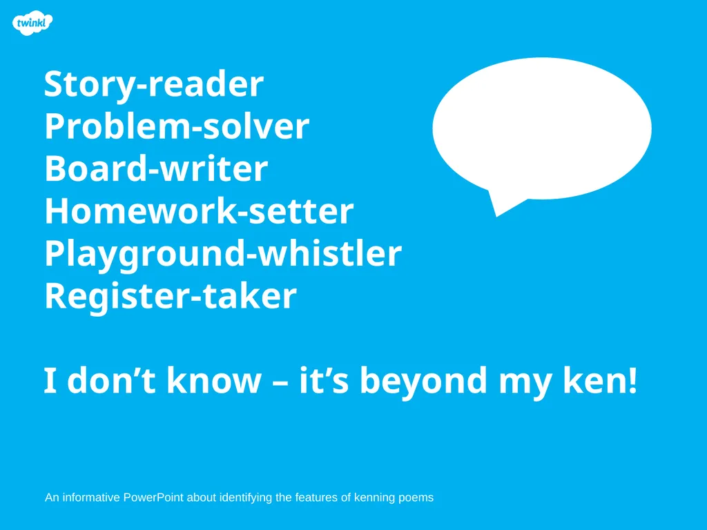 An informative PowerPoint about identifying the - slide 1 of 14