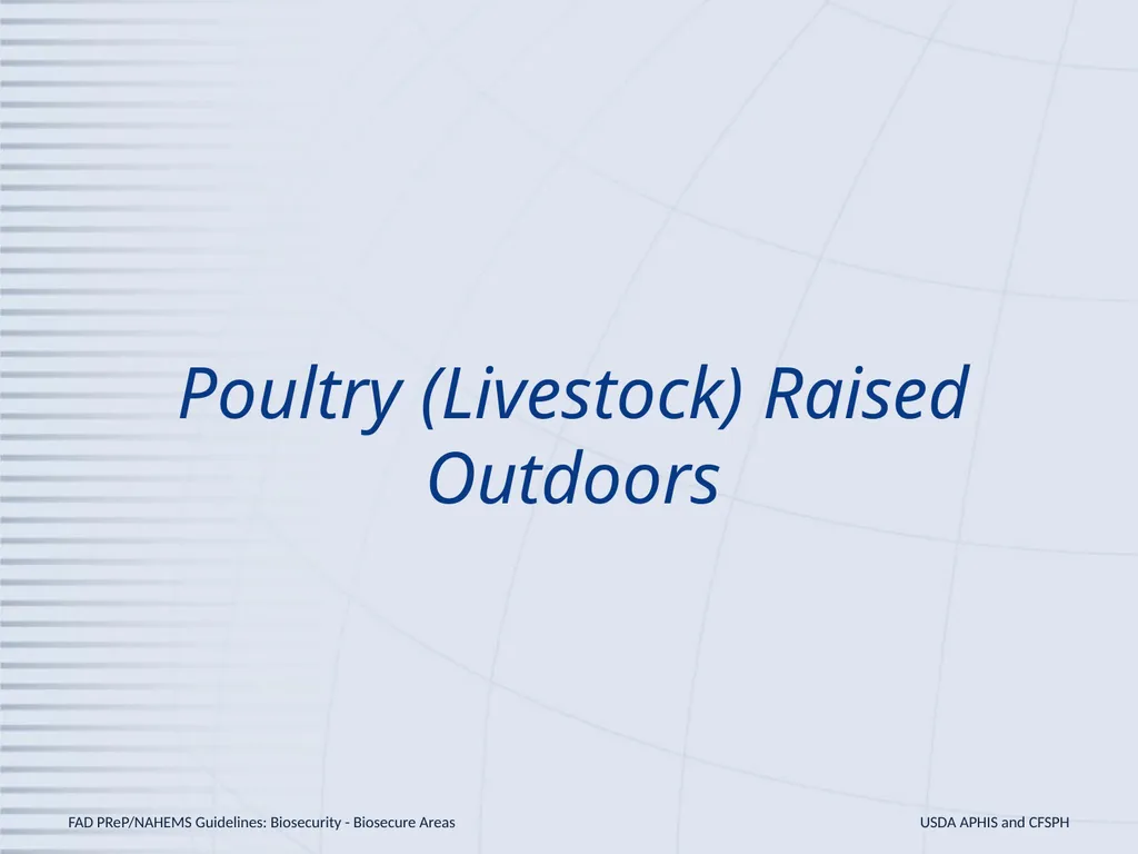 Biosecurity Biosecure Areas Uninfected and - slide 9 of 17