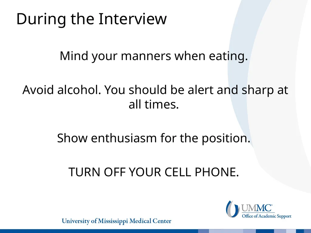 Professional Interviewing Skills Penni Foster, PhD - slide 23 of 26