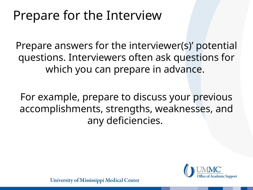 Professional Interviewing Skills Penni Foster, PhD - slide 9 of 26