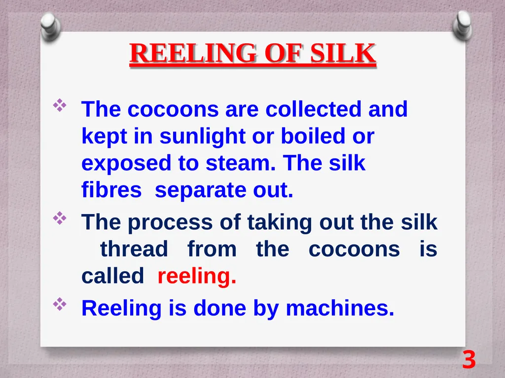 SCIENCE Chapter: 3 FIBRE TO FABRIC Class VII NK - slide 36 of 41