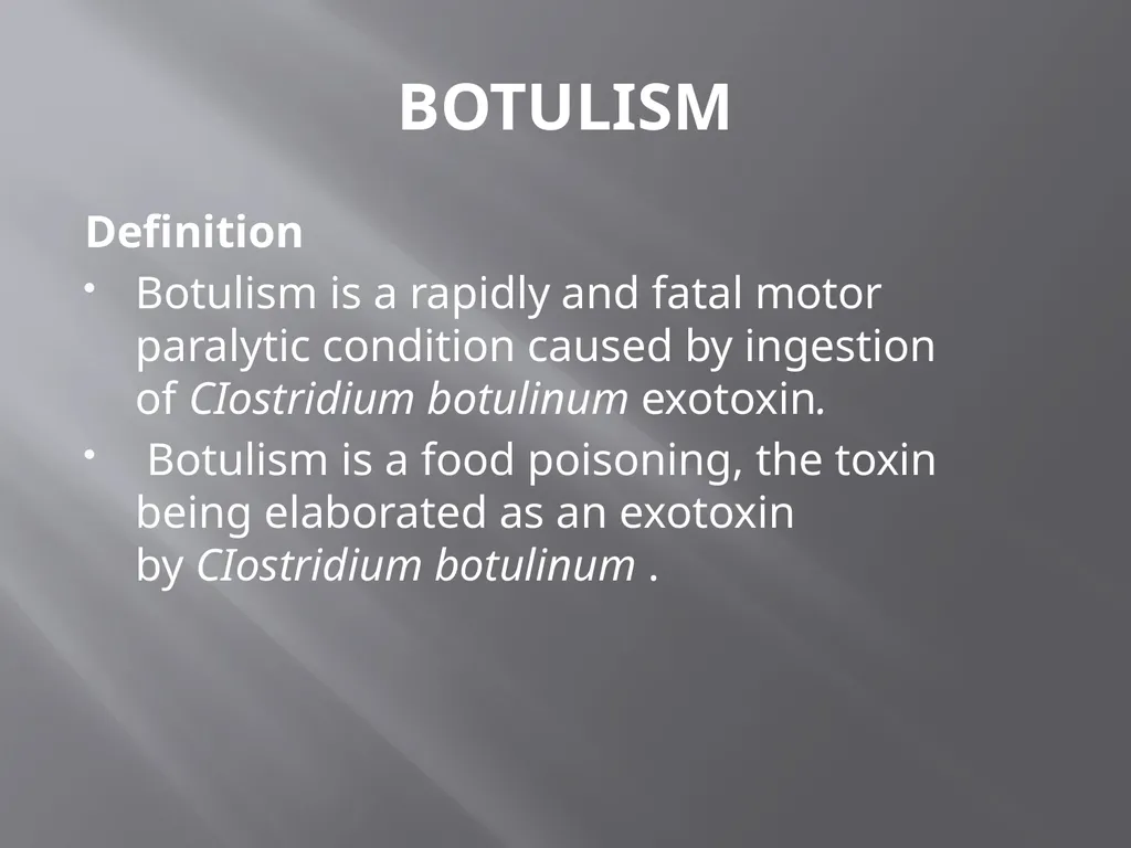 CLOSTRIDIAL DISEASES Introduction Clostridial - slide 22 of 55