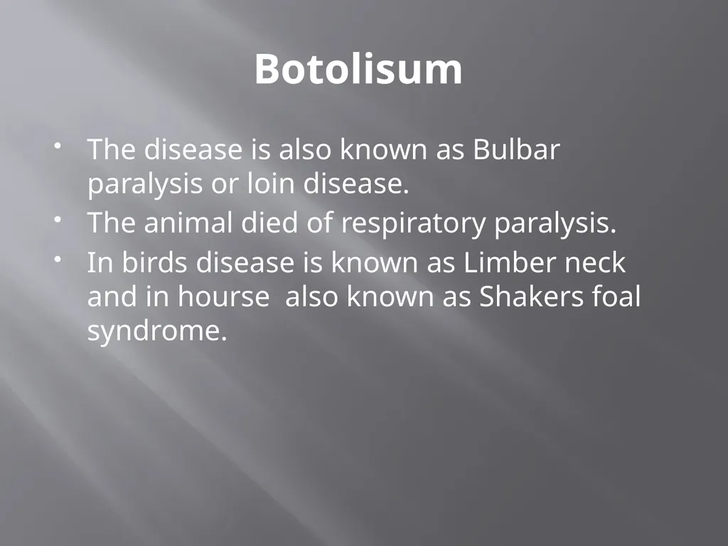 CLOSTRIDIAL DISEASES Introduction Clostridial - slide 25 of 55