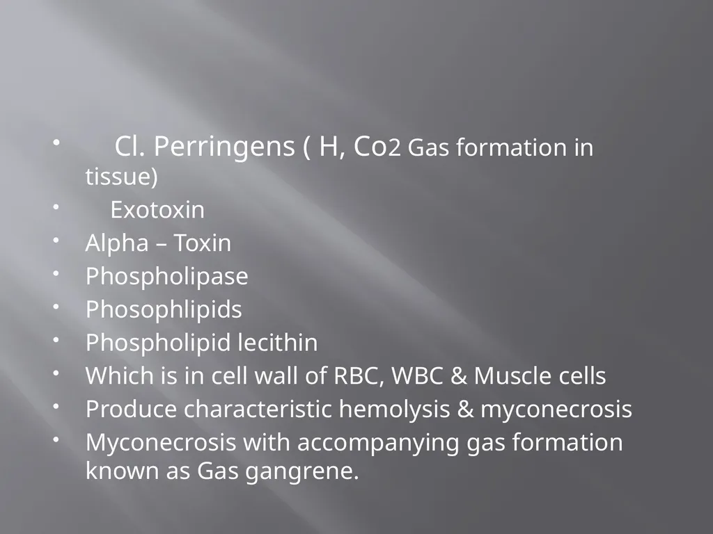CLOSTRIDIAL DISEASES Introduction Clostridial - slide 29 of 55