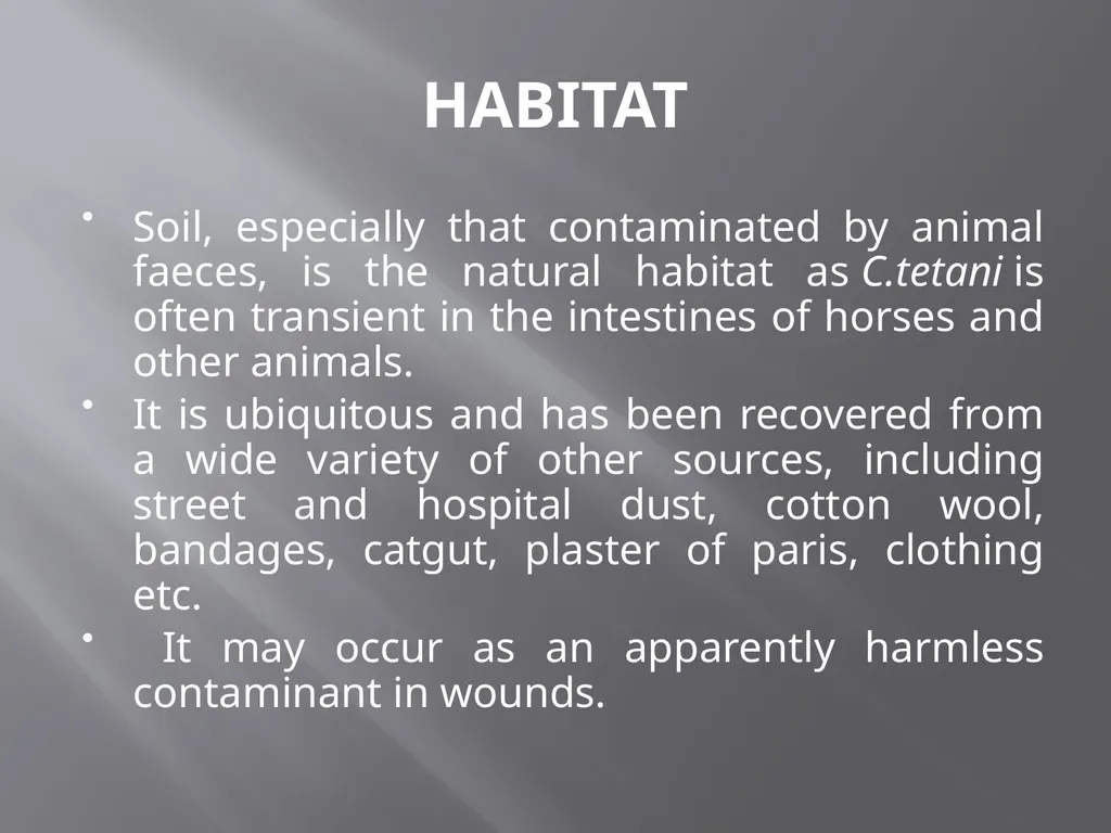 CLOSTRIDIAL DISEASES Introduction Clostridial - slide 9 of 55